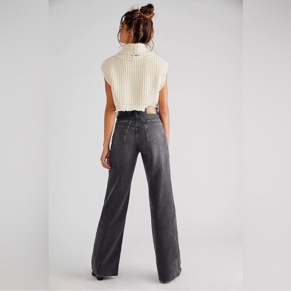 Free People Tinsley Baggy High-Rise Jeans - Picture 2 of 3